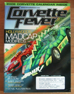 CORVETTE FEVER 2008 JAN - MOVIE VETTES, PURPLE PEOPLE